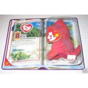 Ty McDonalds 2000 Beanie Babies Sealed - Rex